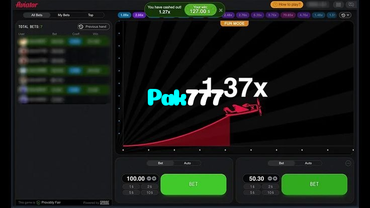 Pak777 casino presented on mobile device in Pakistan with slots and live games